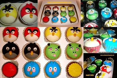 Angry Birds cupcakes - Cake by Cupcake Cafe Palmira