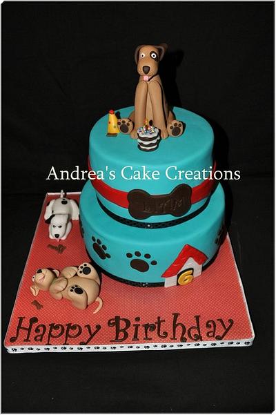 dogie dog - Cake by Andrea'sCakeCreations