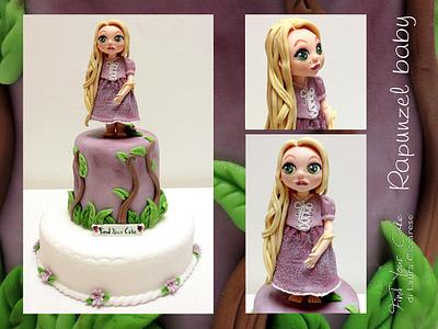 Disney Tangled baby Animator's collection version - Cake by Laura Ciccarese - Find Your Cake & Laura's Art Studio