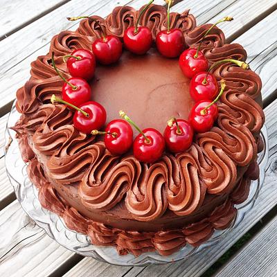 Chocolate Beetroot cake for a special Birthday - Cake by Pbpinks