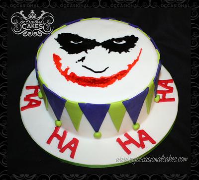 Joker - Cake by Occasional Cakes