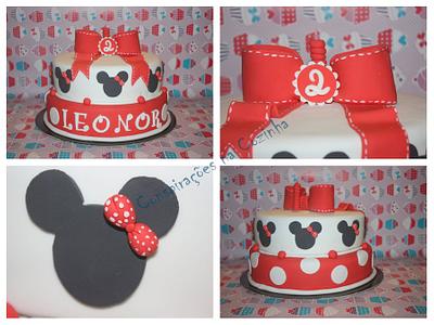 Minnie - Cake by Carolina Cardoso