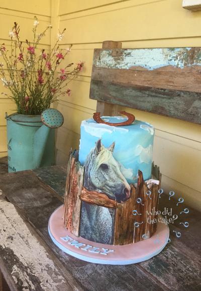 A cake for Emily - Cake by Who did the cake (Helen Wilkinson)