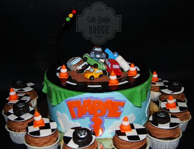 Small cars - Cake by Ceca79