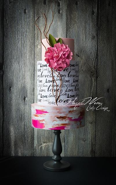 Be My Valentine - Cake by Hazel Wong Cake Design