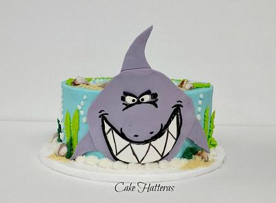 Shark Attack Cake - Cake by Donna Tokazowski- Cake Hatteras, Martinsburg WV