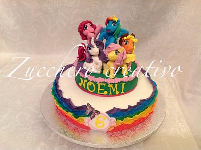 Friendship is magic: my little pony - Cake by ZuccheroCreativo