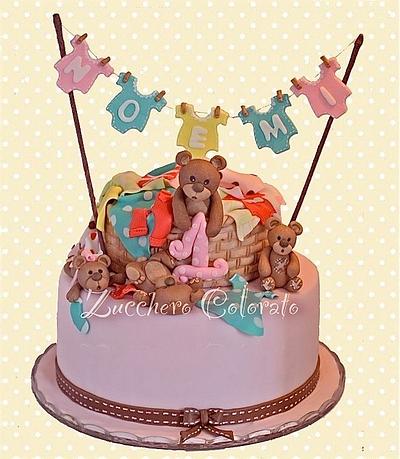 Busy Teddy Bears - Cake by Zuccherocolorato