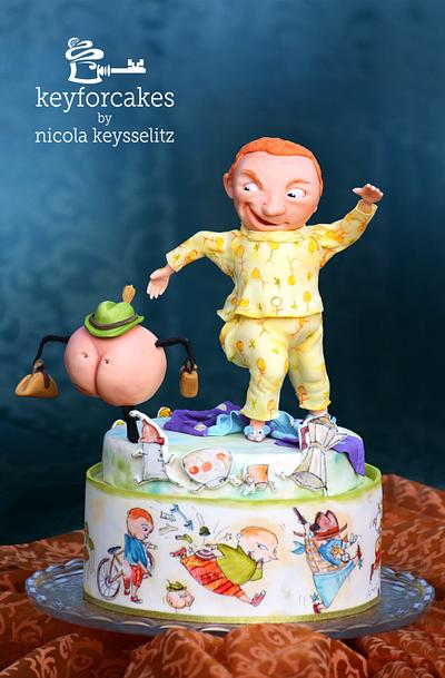An independent Bum - Everyone’s story matters Collaborattion - Cake by Nicola Keysselitz
