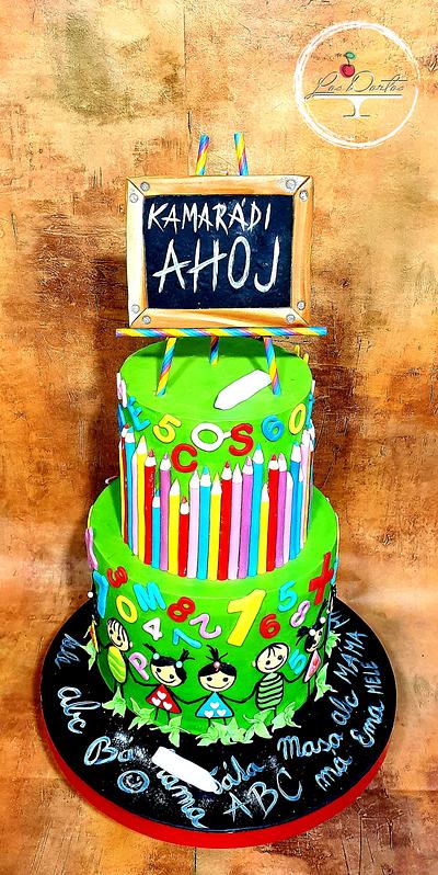 Birthday  cake  - Cake by Los dortos