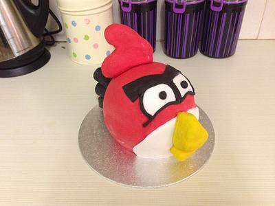 Angry Bird 3D Cake - Cake by Cupcake Cottage - Rachel