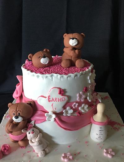 Little bears - Cake by Doroty