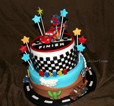 Cars Cake - Cake by My Cake Sweet Dreams