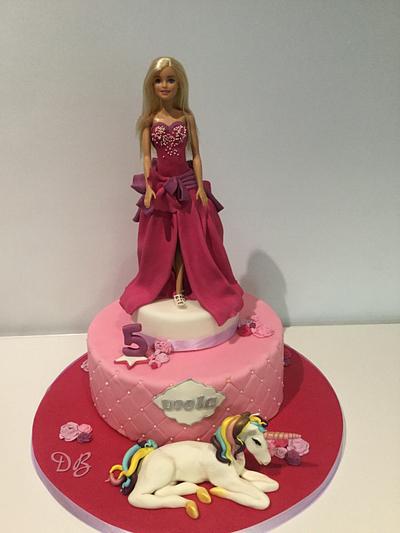 Barbie cake  - Cake by Donatella Bussacchetti