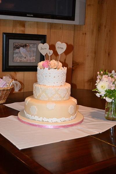 Wedding Cake. - Cake by IndirasDelight