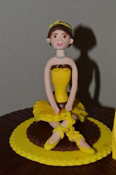 Ballerina cake topper - Cake by gelai