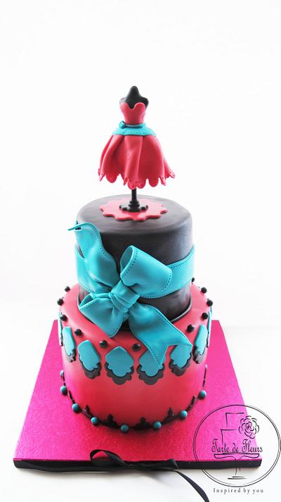 Dress Cake - Cake by Tarte de Fleurs