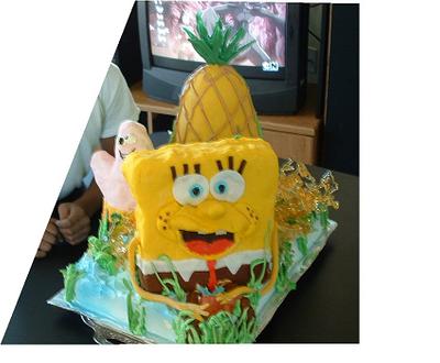Sponge Bob - Cake by Debra