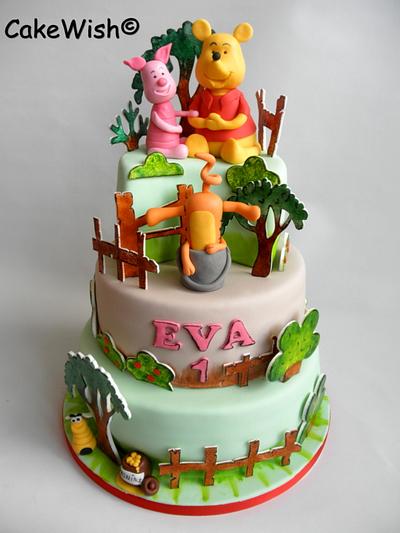 Winnie the Pooh - Cake by Anita Veenstra