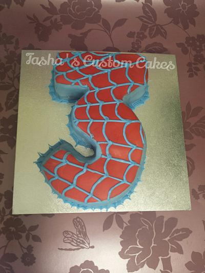 Spiderman #3 cake - Cake by Tasha's Custom Cakes
