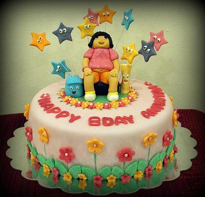 Dora the Explorer - Cake by Val Santiago-- Deliciosa