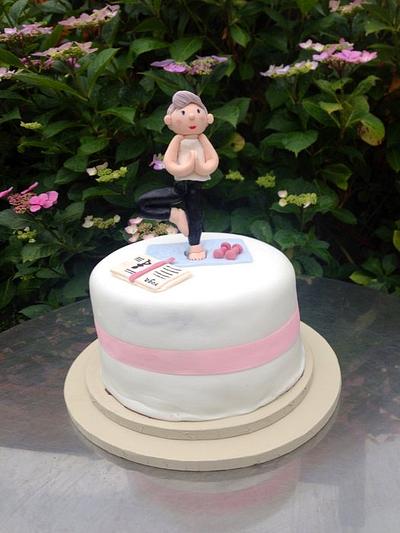 Yoga Cake - Cake by MorleysMorishCakes