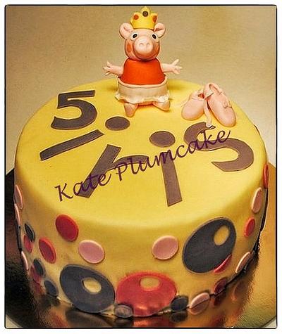 Peppa Pig my way - Cake by Kate Plumcake