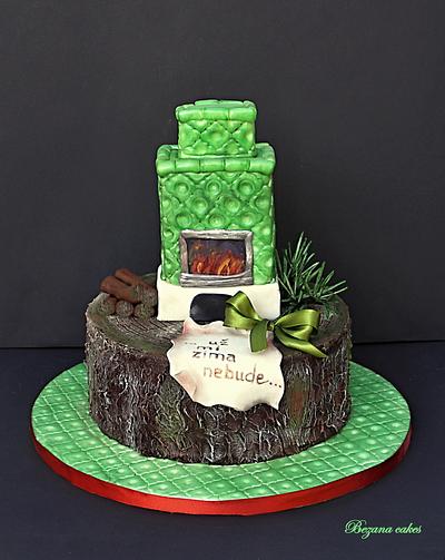 Stove  - Cake by Zuzana Bezakova