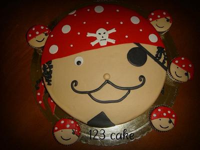 pirate cake - Cake by Hiyam Smady
