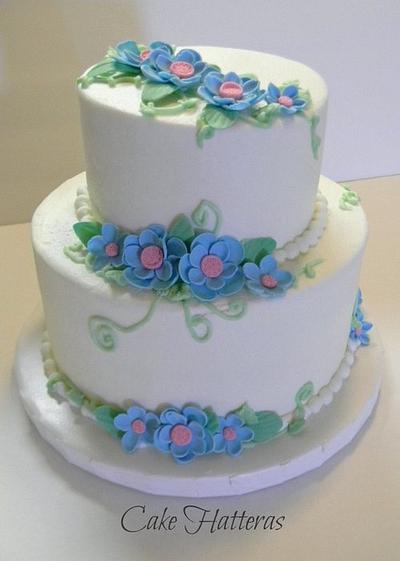 Fairy Tale Wedding - Cake by Donna Tokazowski- Cake Hatteras, Martinsburg WV