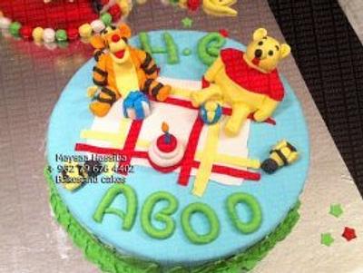 winnie the pooh and his friends cake - Cake by Maysaa Hassiba
