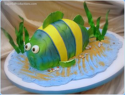 Tropical Fish Cake  - Cake by Sharon Zambito