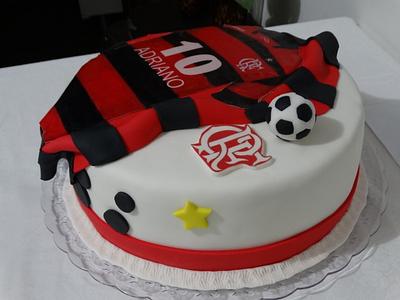 Bolo de Aniversario tema Time de Futebol - Cake by Vera Mondini