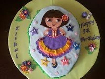 Dora Cake 2 - Cake by Bake Cuisine