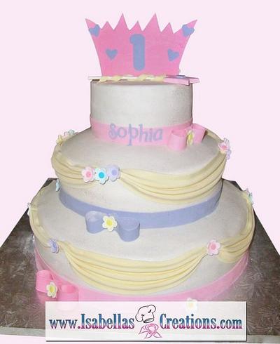 princess cake - Cake by Isabella's Creations