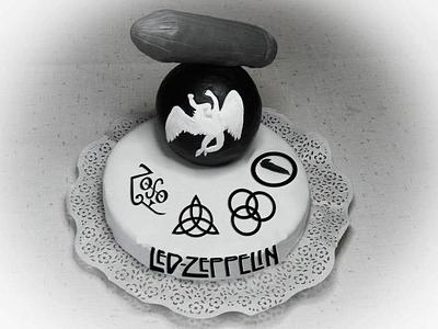led zeppelin - Cake by cristinacakes