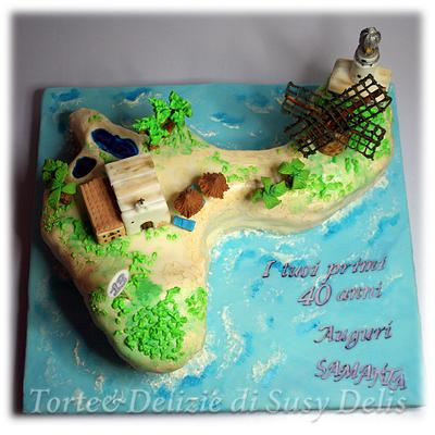 Formentera island - Cake by Susanna de Angelis
