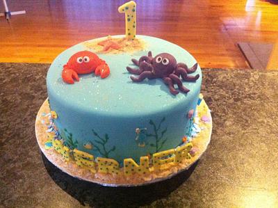 Under the sea Cake - Cake by CakeIndulgence