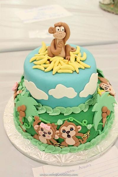 Monkeying Around - Cake by Chittenango Cakes