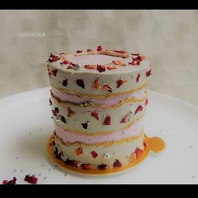 Buttercream texture  - Cake by cakestationindia