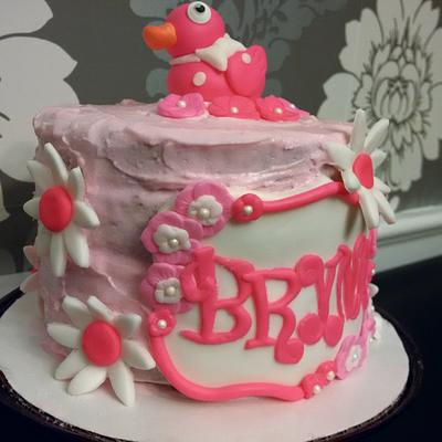 Welcome Baby Brynn! - Cake by Yum Cakes and Treats