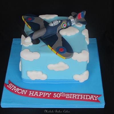 Spitfire Cake - Cake by MicheleBakesCakes