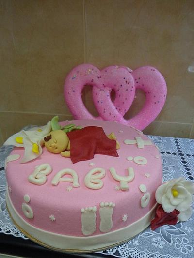 baby shower - Cake by samia