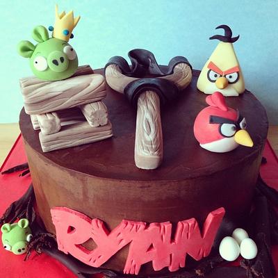 Angry Birds - Cake by Artful Bakery