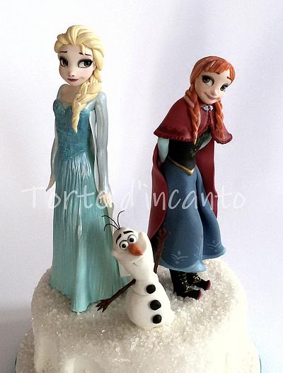 Anna and Elsa - Cake by Torte d'incanto - Ramona Elle