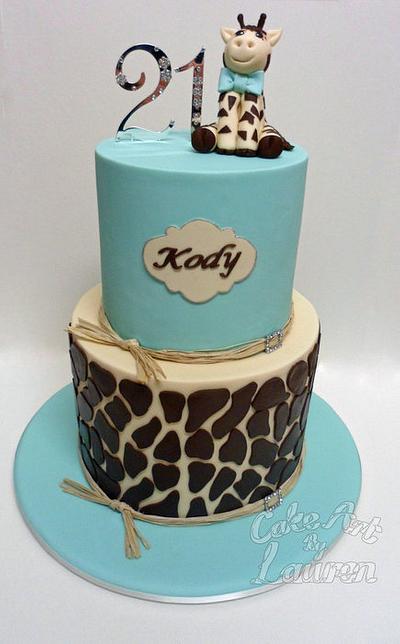 Giraffe Cake - Cake by Lauren