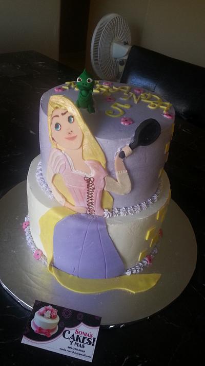 Rapunzel - Cake by Sonia