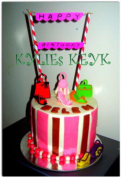 BAGs and Shoes cake - Cake by kylieskeyk
