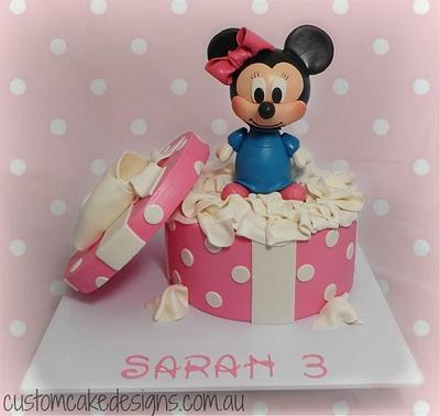 Minnie Plush Toy Cake - Cake by Custom Cake Designs
