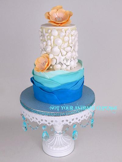 It's a Nice Day for a (Key West) Wedding  - Cake by Sharon A./Not Your Average Cupcake